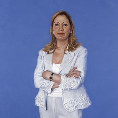 ANA PASTOR · Óleo sobre lienzo · 100x81cm · 2004