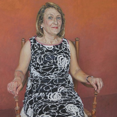 BEATRIZ · Óleo sobre lienzo · 100x81cm · 2014