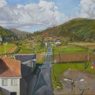 GALICIA III · Óleo sobre lienzo · 33x41cm · 2009