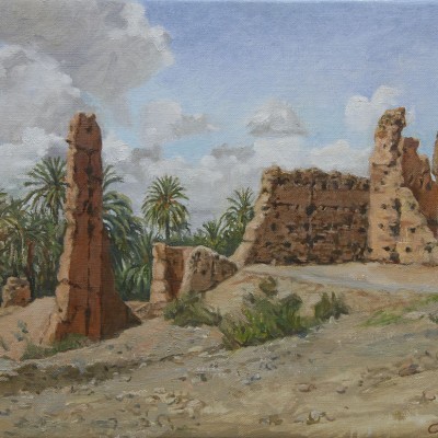 RUINAS · Óleo sobre lienzo · 27x35cm · 2008