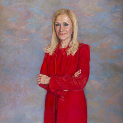 Cristina Cifuentes · Óleo sobre lienzo · 116x89cm · 2022