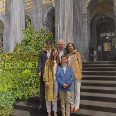 La Familia · Óleo sobre lienzo · 257x200cm · 2022